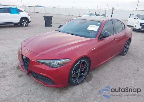 2022 Alfa Romeo Giulia Veloce Ti Rwd from USA, damaged, VIN ZARFAMBN9N7660744